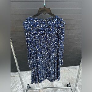 Zara Blue Flower Dress